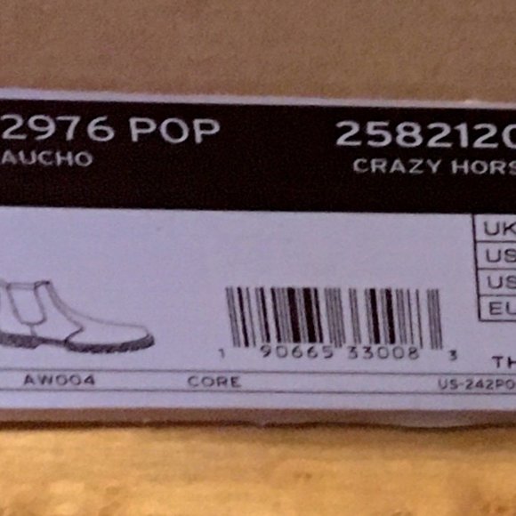 Dr Martens 2976 Gaucho Crazy Horse Brown Leather Chelsea Boots US Men's 10 - Picture 8 of 8